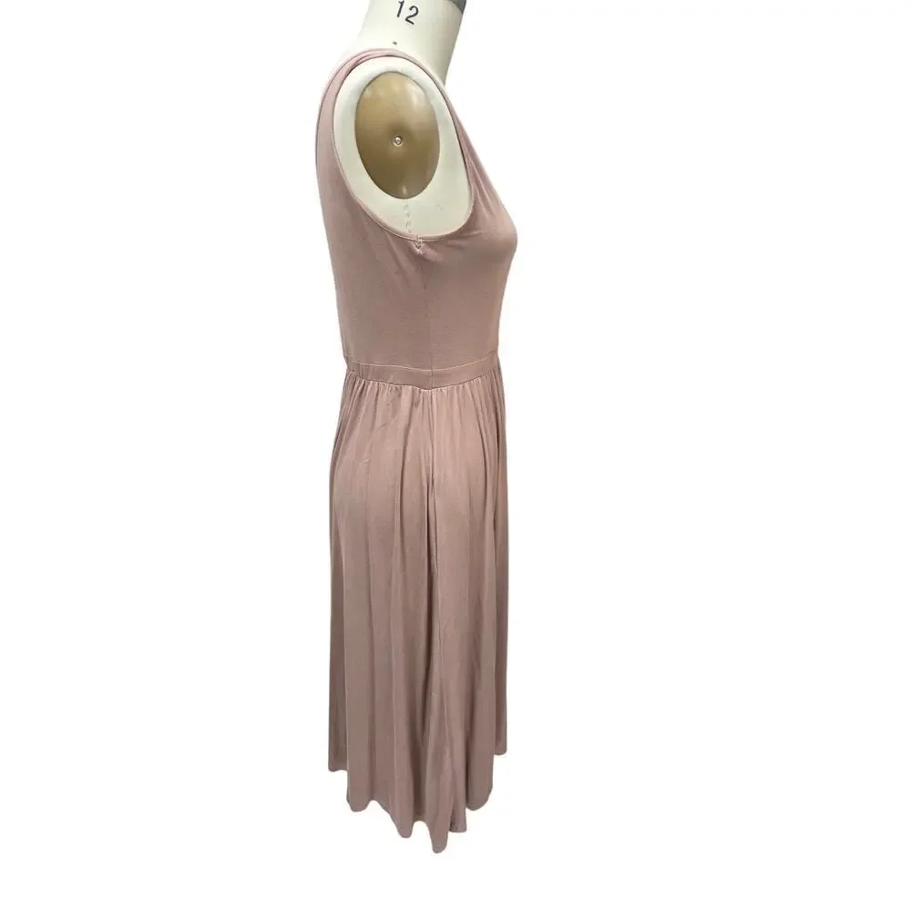 Poshmark Listing: Alina’s Exclusives Knit Tank Dress (Coffee Latte, Size L)